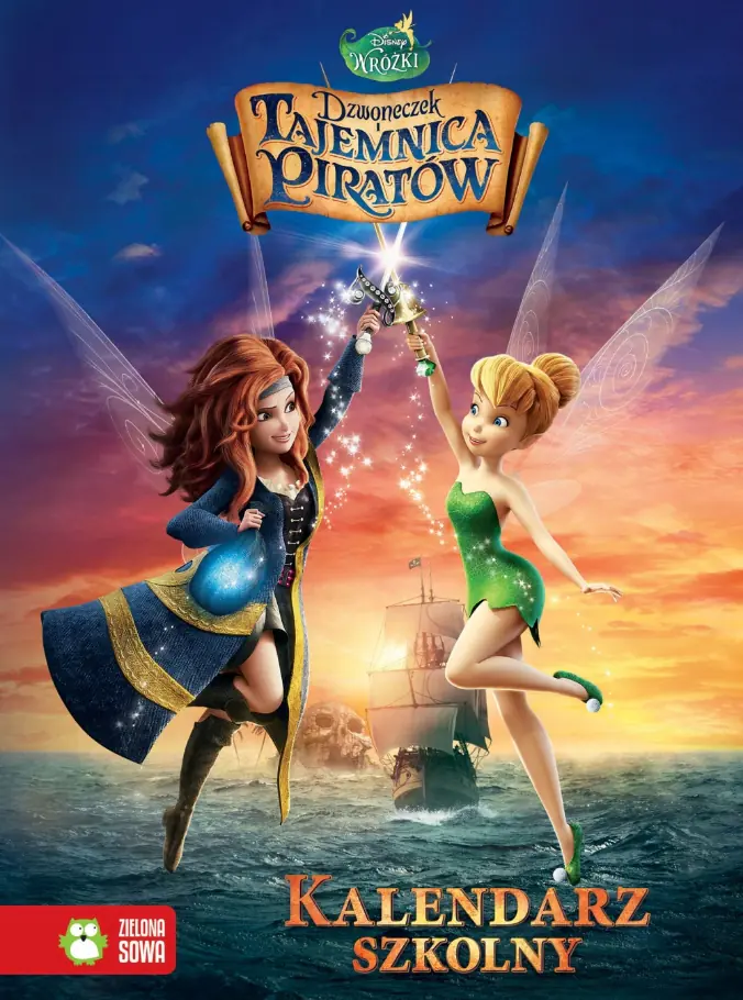 Książka - Wróżki. Kalendarz szkolny