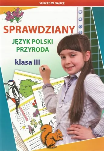 Książka - Sprawdziany. Język polski. Przyroda. Klasa III