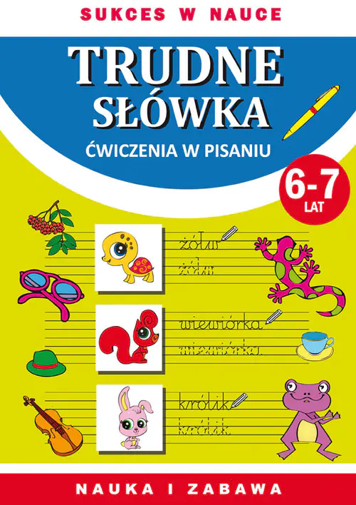 Książka - Trudne słówka. Ćwiczenia w pisaniu