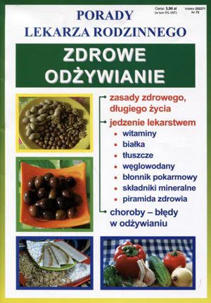 Książka - Zdrowe odżywianie porady lekarza rodzinnego