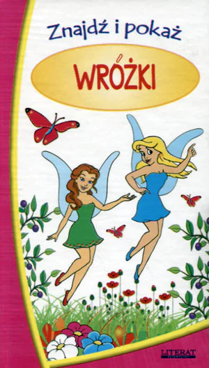 Książka - Harmonijka znajdź i pokaż. Wróżki