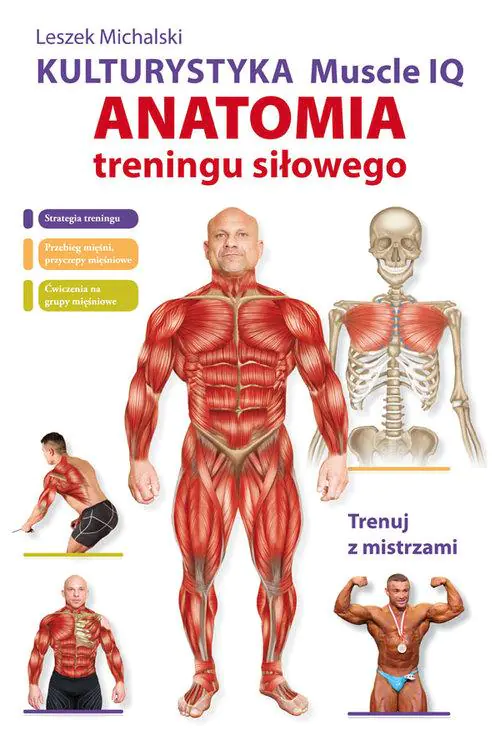 Książka - Kulturystyka Muscle Iq Anatomia Treningu Siłowego - Leszek Michalski 