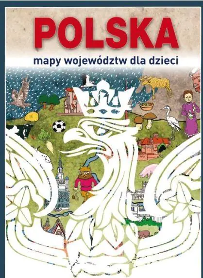 Książka - Polska. Mapy województw dla dzieci
