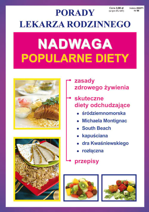 Książka - Porady lekarza rodzinnego. Nadwaga. Popularne diety