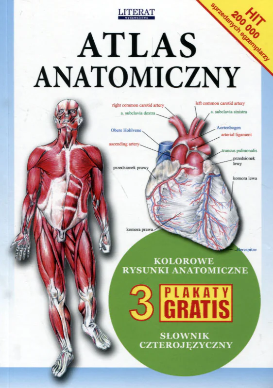 Książka - Atlas anatomiczny