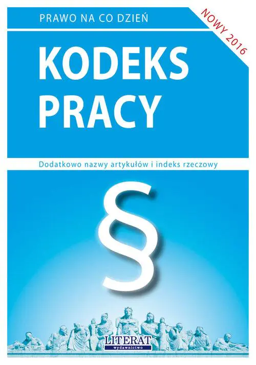 Książka - Kodeks pracy 2016