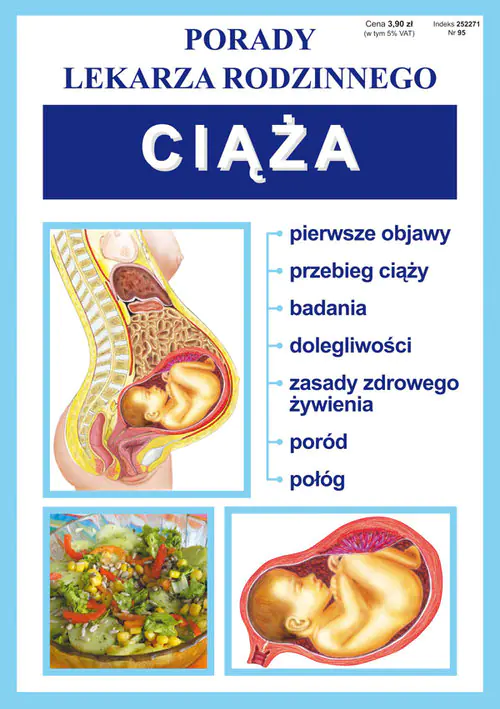 Książka - Porady lek. rodzinnego. Ciąża nr 95