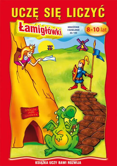 Książka - Uczę się liczyć. 8-10 lat. Łamigłówki. Mnożenie i liczenie