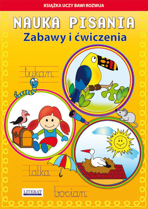 Książka - Nauka pisania. Zabawy i ćwiczenia Tukan