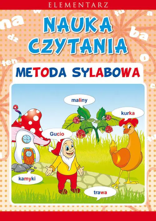 Książka - Elementarz. Nauka czytania. Metoda sylabowa