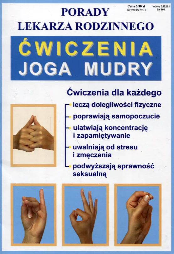 Książka - Ćwiczenia Joga Mudry