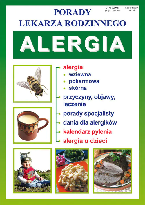 Książka - Alergia. Porady lekarza rodzinnego