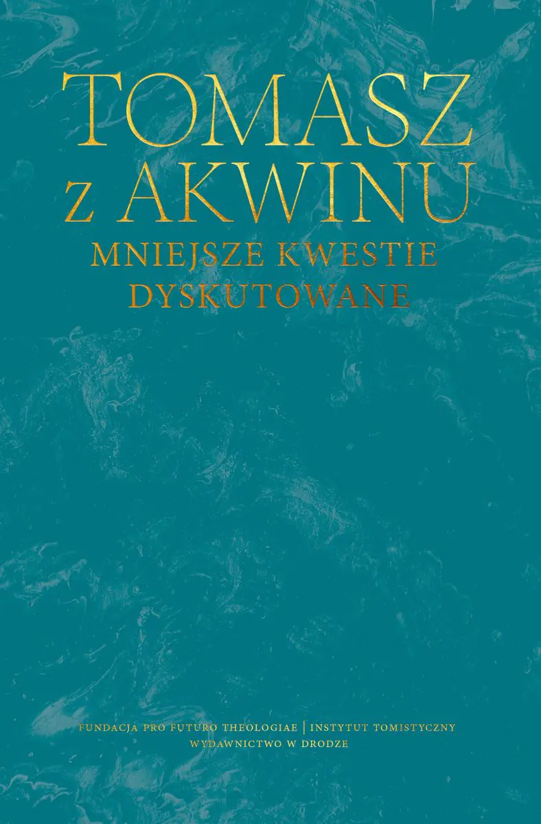 Książka - Mniejsze kwestie dyskutowane