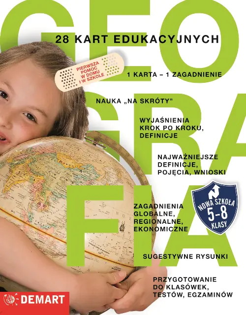 Książka - Karty edukacyjne. Geografia