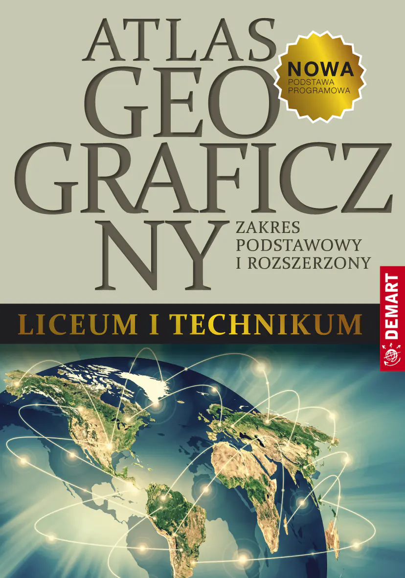 Książka - Atlas geograficzny. Liceum i technikum