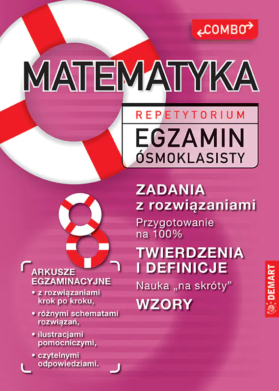 Książka - Matematyka. Repetytorium. Egzamin ósmoklasisty