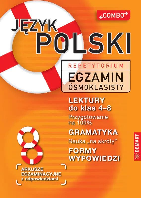 Książka - Język polski. Repetytorium. Egzamin ósmoklasisty