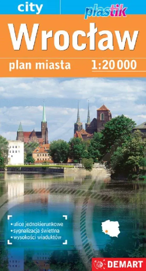 Książka - Wrocław. Plan miasta 1:20 000