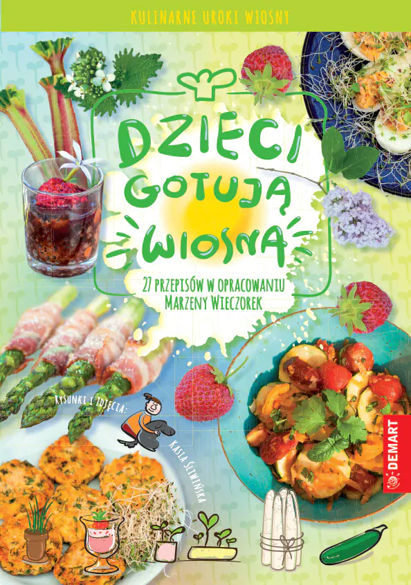 Książka - Dzieci gotują wiosną