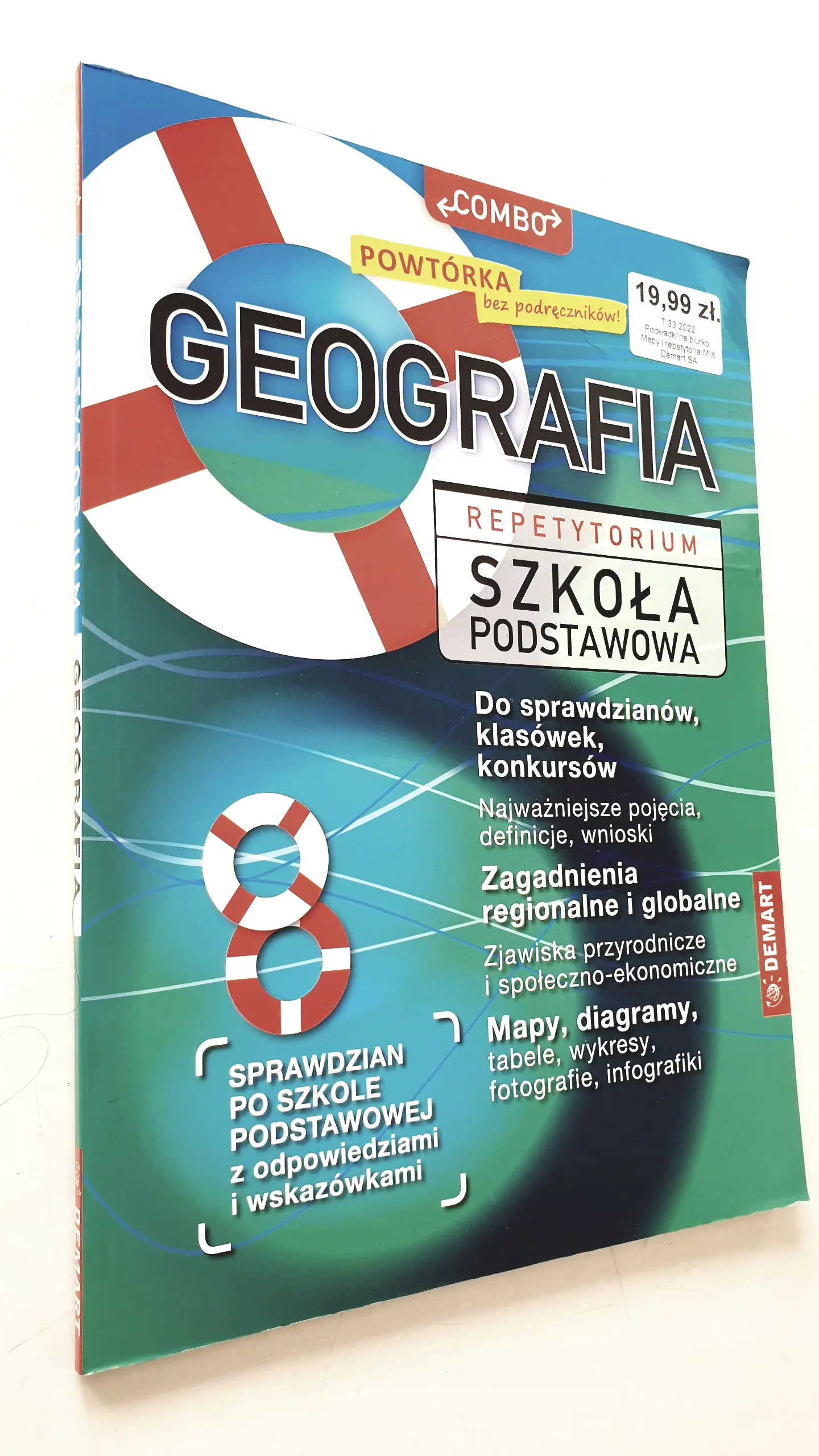 Książka - Geografia. Repetytorium. Szkoła podstawowa