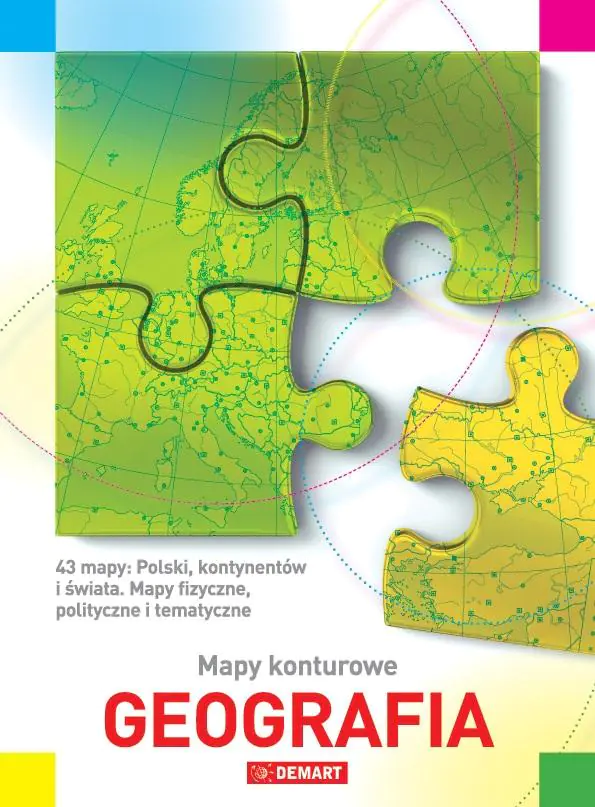 Książka - Geografia. Mapy konturowe