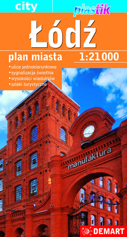 Książka - Łódź. Mapa samochodowa 1:21 000