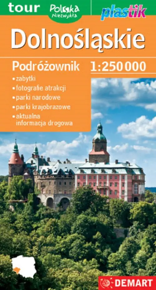 Książka - Województwo dolnośląskie. Mapa turystyczna 1:250 000