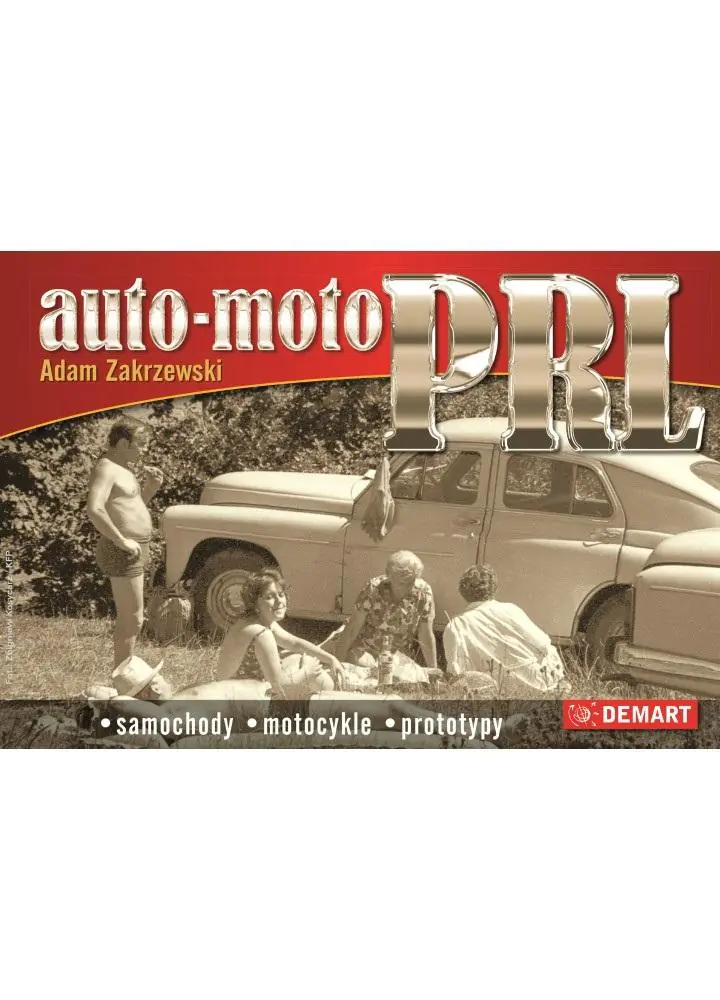Książka - Auto-moto PRL