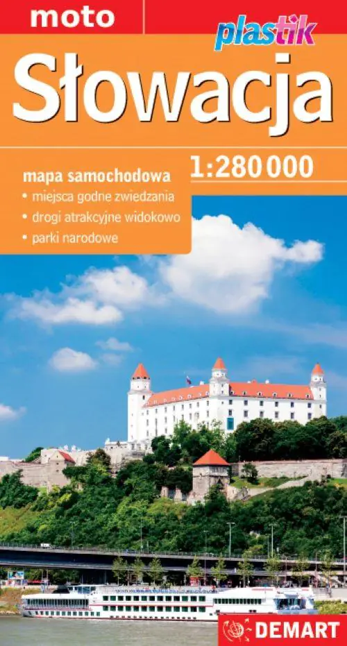 Książka - Słowacja. Mapa samochodowa 1:280 000