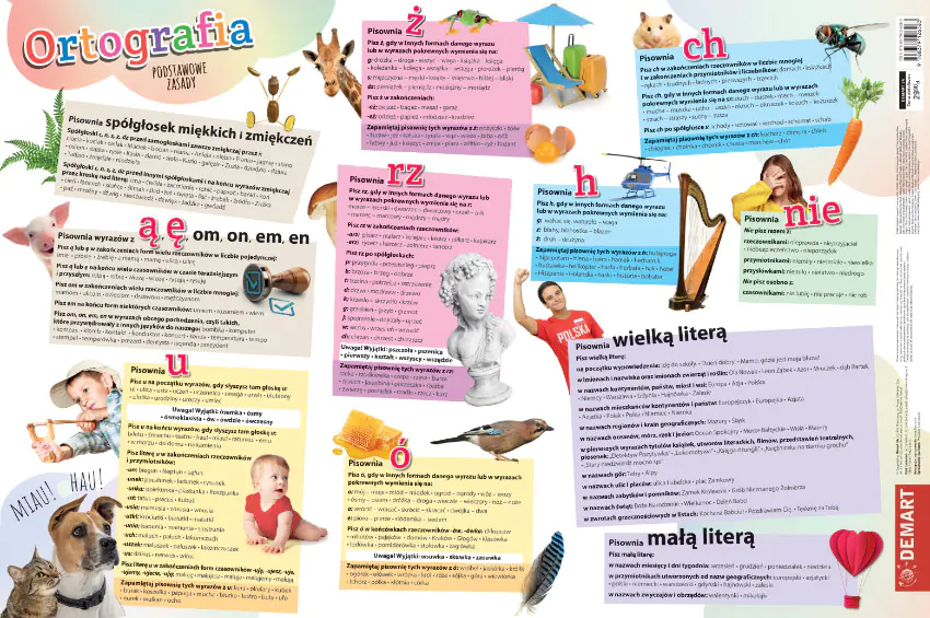 Książka - Podkładka na biurko Zasady ortografii
