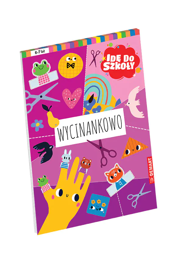 Książka - Wycinankowo. Idę do szkoły