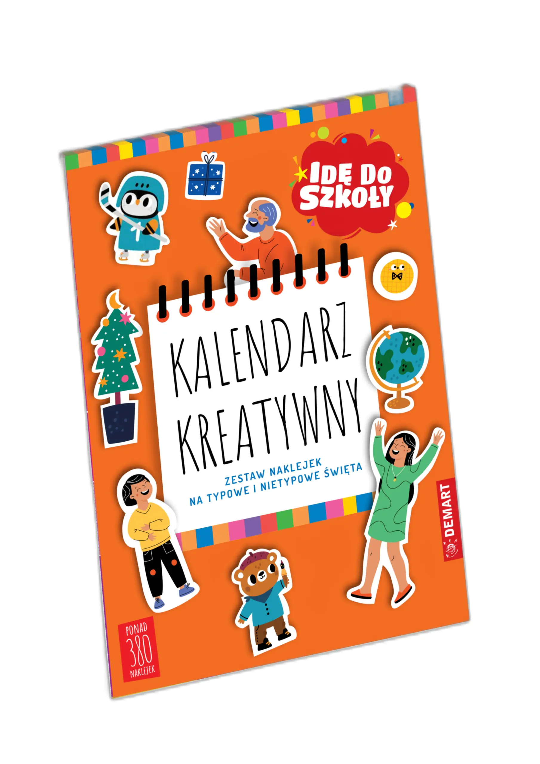 Książka - Kalendarz kreatywny. Idę do szkoły