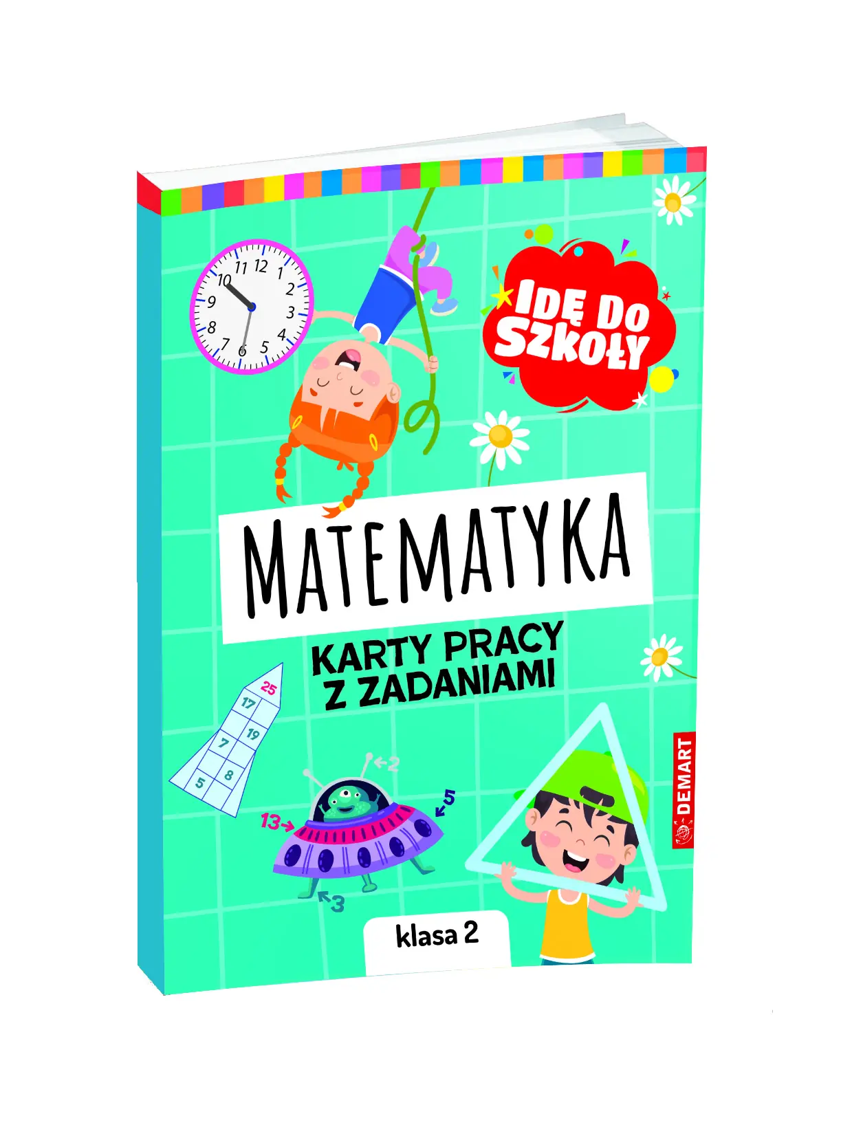 Książka - Idę do szkoły. Matematyka. Karty pracy. Klasa 2