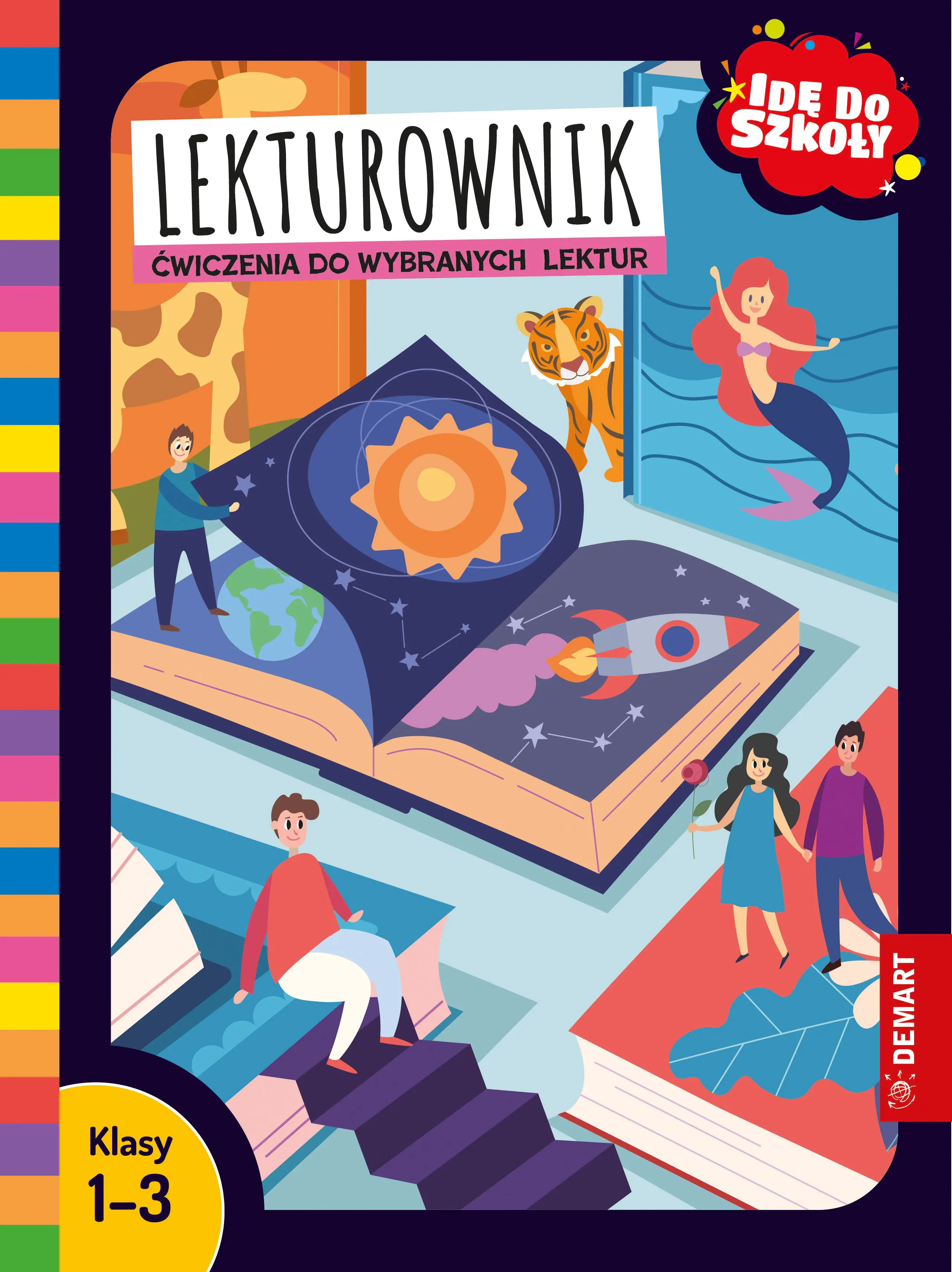 Książka - Idę do szkoły. Lekturownik. Ćwiczenia do wybranych lektur. Klasy 1-3