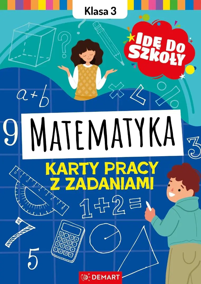 Książka - Idę do szkoły. Matematyka. Klasa 3. Karty pracy z zadaniami