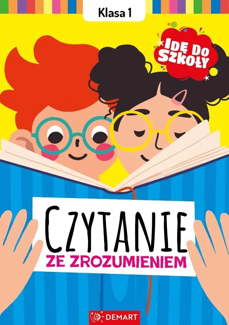 Książka - Idę do szkoły. Czytanie ze zrozumieniem. Klasa 1