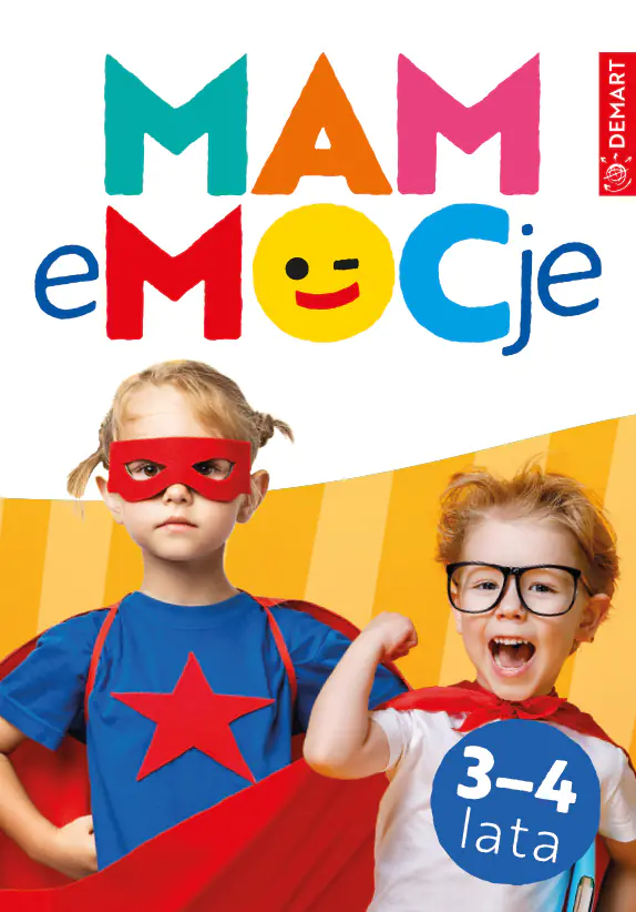 Książka - MAM eMOCje. Wiek 3-4 lata