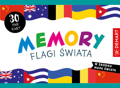Książka - Memory. Flagi świata