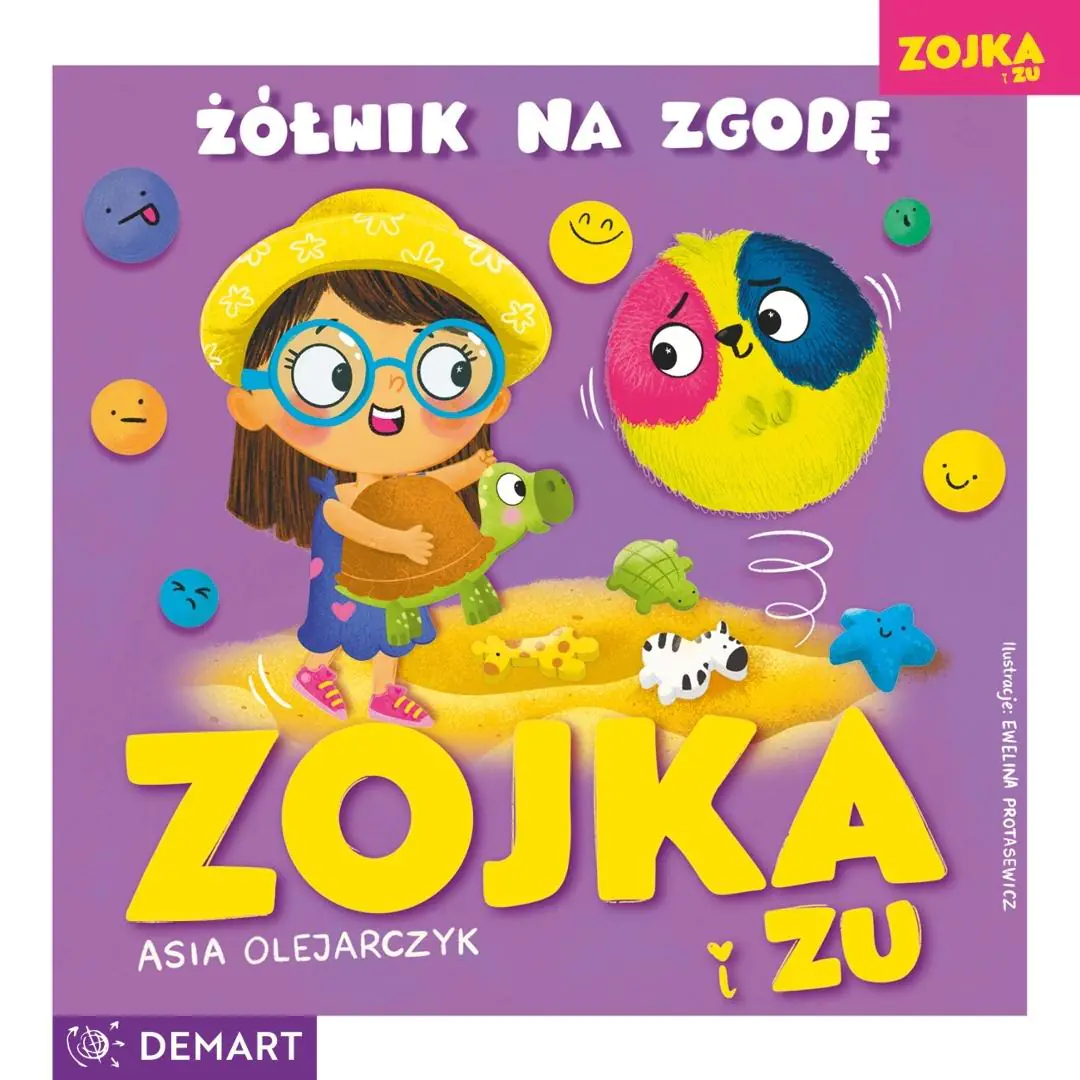 Książka - Zojka i Zu. Żółwik na zgodę