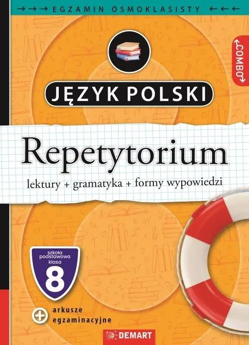Książka - Język polski. Repetytorium. Egzamin ósmoklasisty