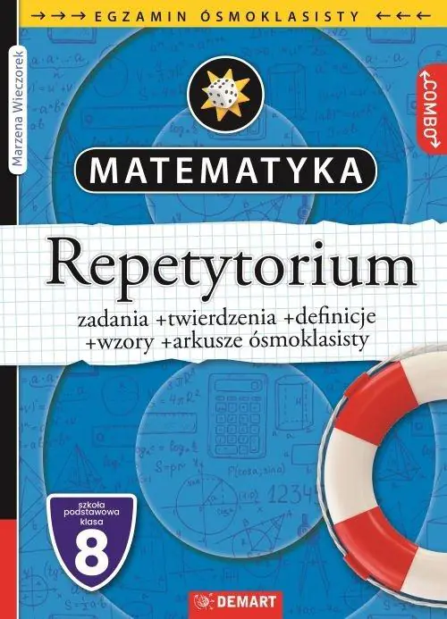 Książka - Matematyka. Repetytorium. Egzamin ósmoklasisty