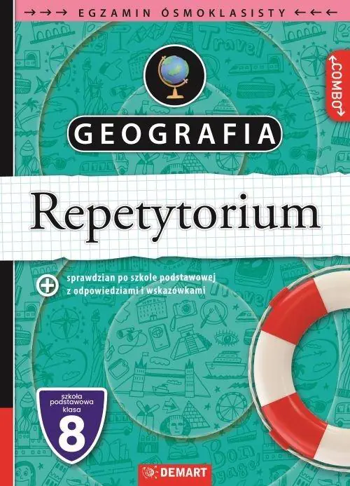 Książka - Geografia. Repetytorium. Egzamin ósmoklasisty