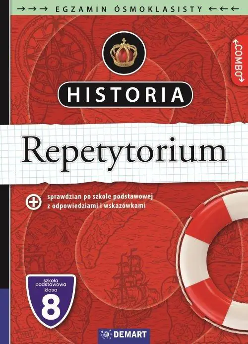 Książka - Historia. Repetytorium. Egzamin ósmoklasisty