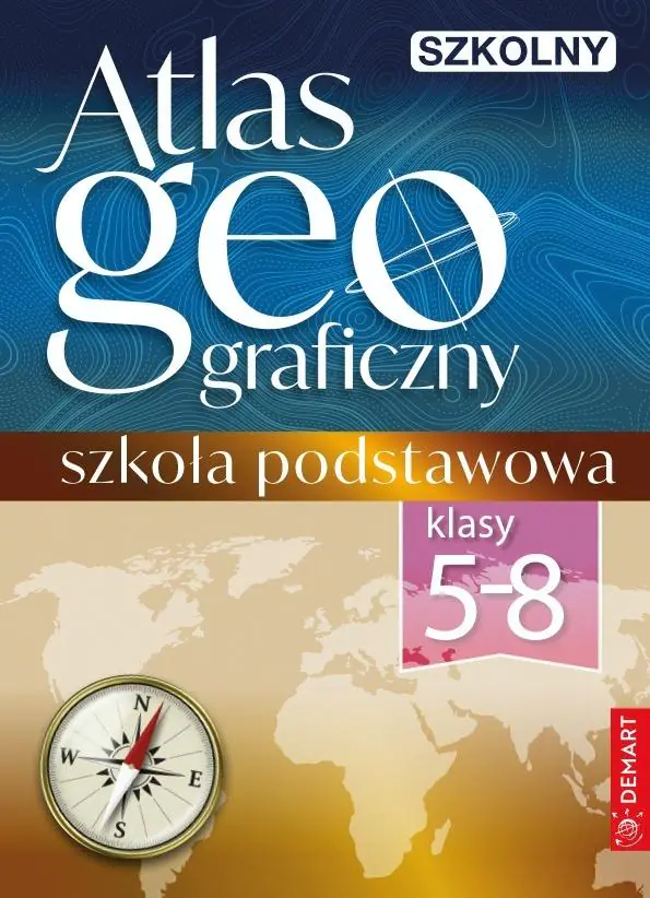 Książka - Szkolny atlas geograficzny. Klasy 5–8