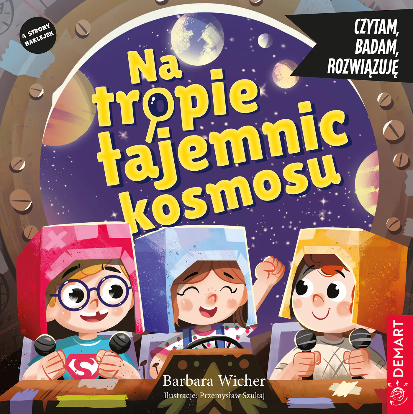 Książka - Czytam, badam, rozwiązuję. Na tropie tajemnic kosmosu