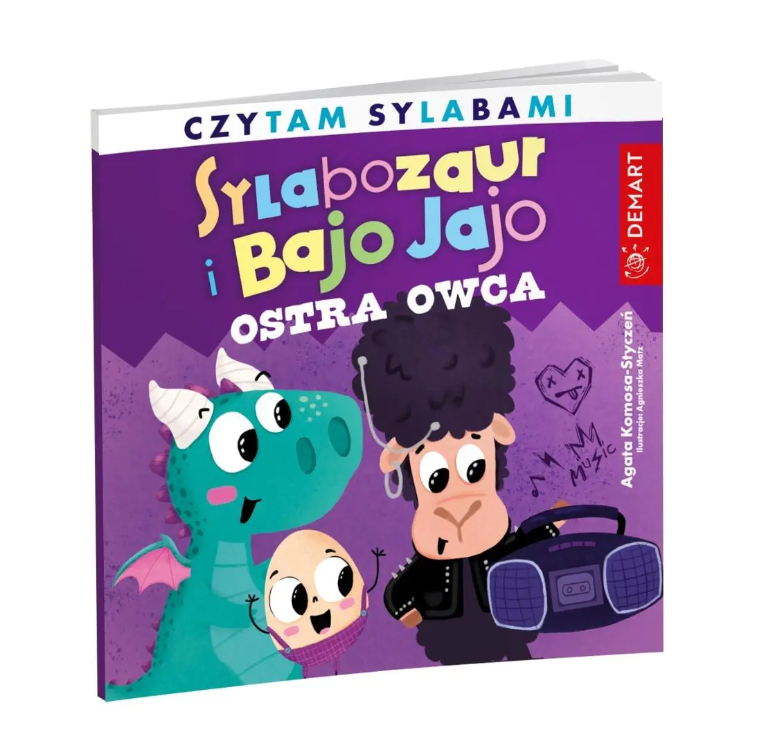 Książka - Sylabozaur i Bajo Jajo. Ostra owca