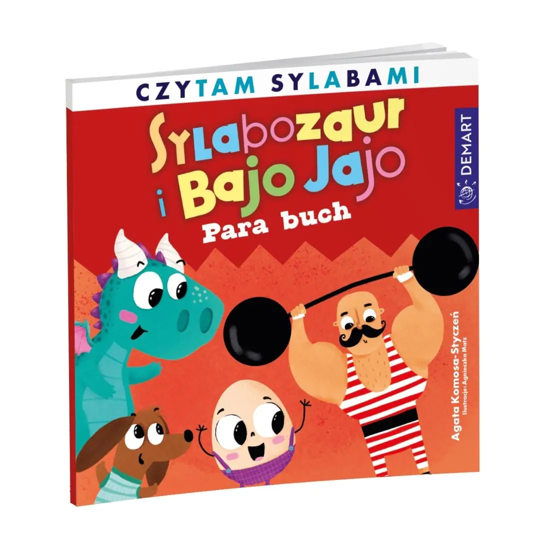 Książka - Sylabozaur i Bajo Jajo. Para buch
