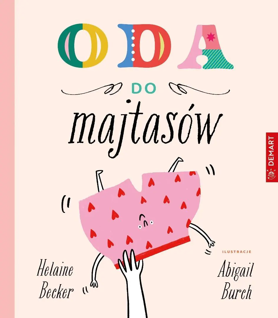Książka - Oda do majtasów. Wiersze dla dzieci
