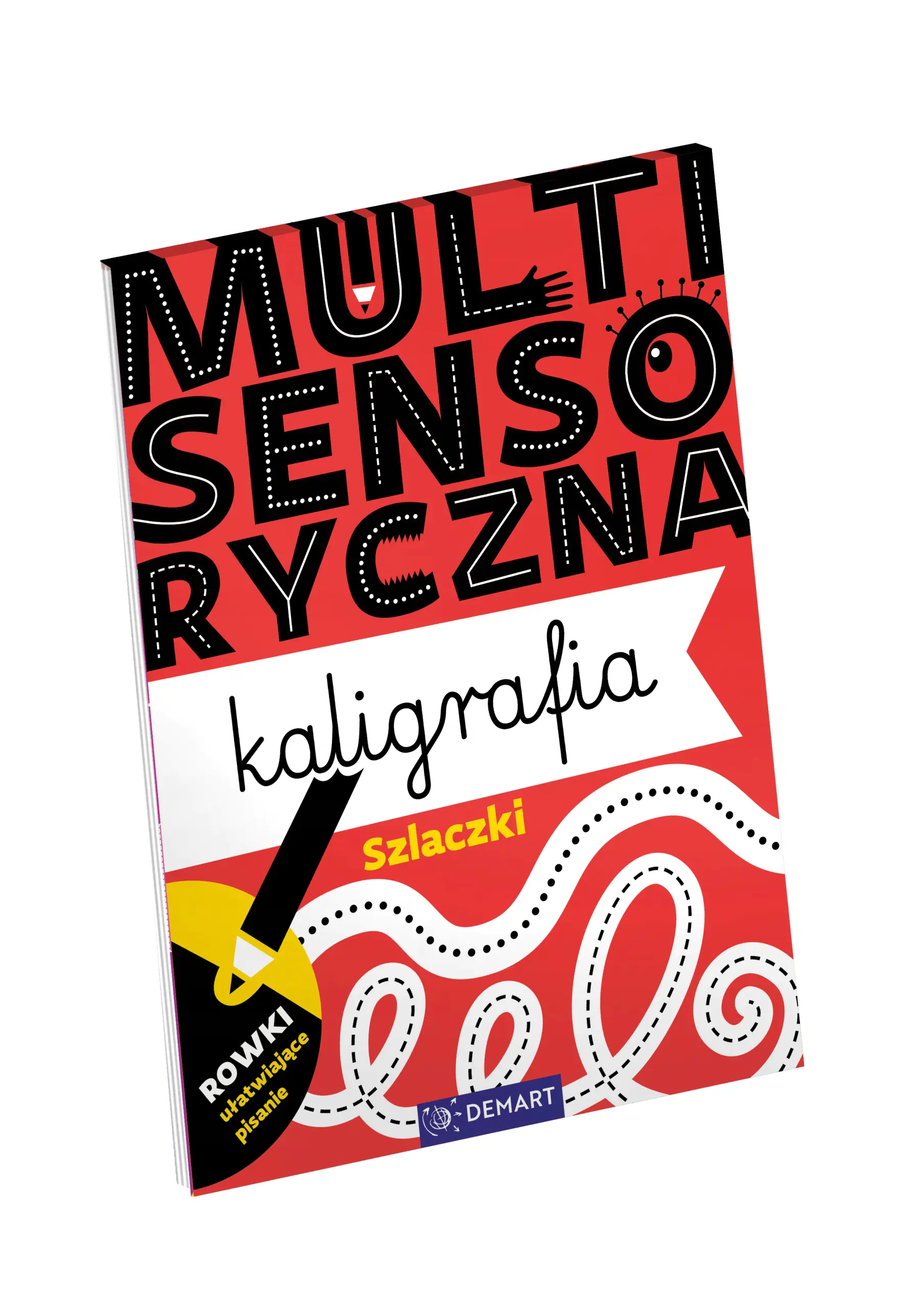 Książka - Multisensoryczna kaligrafia. Szlaczki