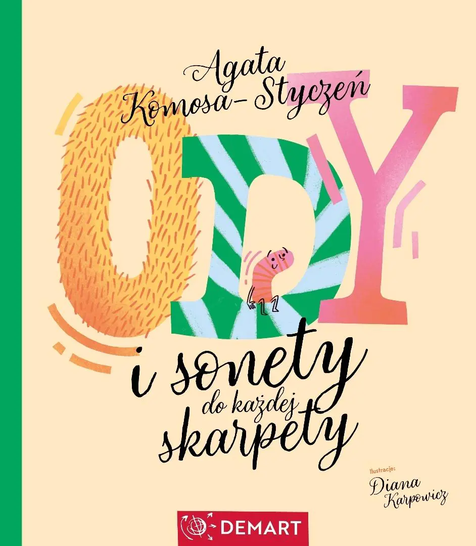 Książka - Ody i sonety do każdej skarpety. Wiersze dla dzieci